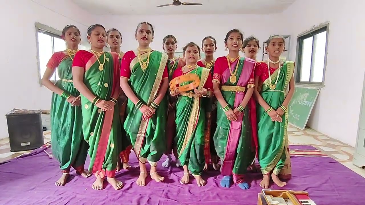 जि प प्राथ शाळा घाटशिरस ता पाथर्डी विद्यार्थी यांनी सादर केलेले गीत हिरवी छाया हिरवी माया..