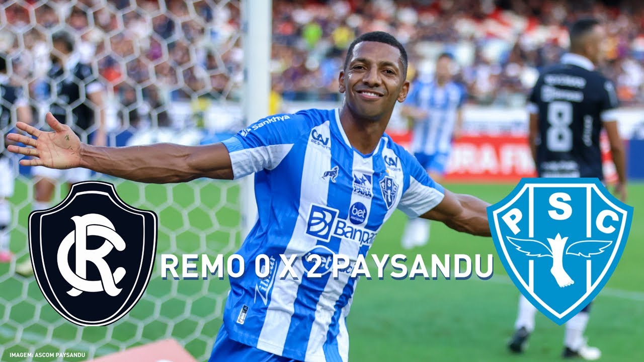 MELHORES MOMENTOS REMO 0 X 2 PAYSANDU | JOGO DE IDA | PARAZÃO 2024