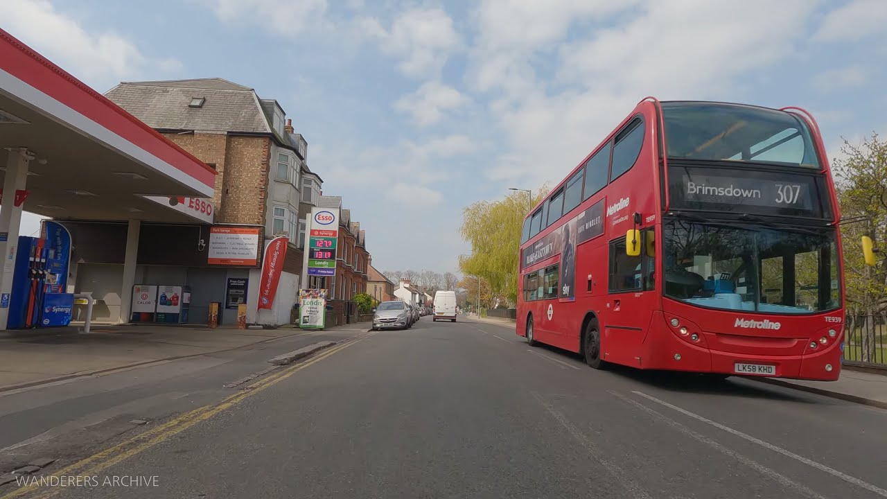 Cycling from North London (Finchley, Barnet) to Ridge - Shenley Loop in Hertfordshire Apr 2021 [4K]