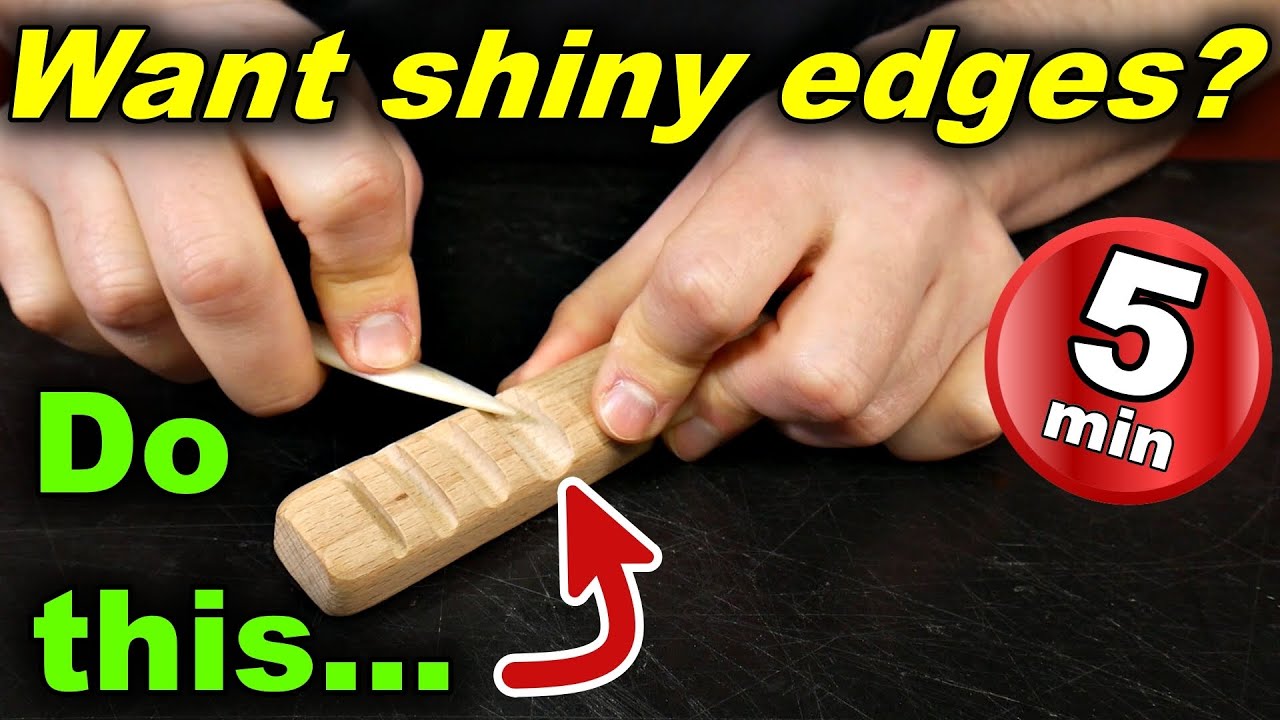 Want Shiny Edges? Do This First!