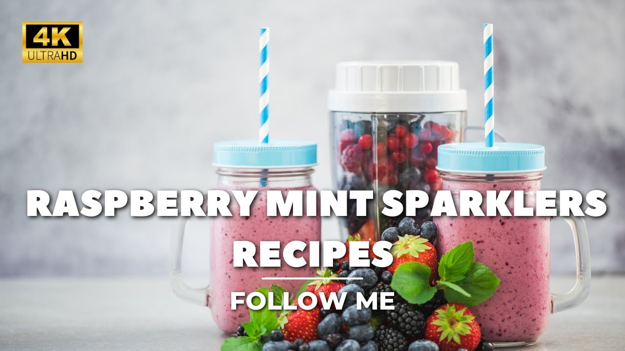 ✌Raspberry Mint Sparklers Recipes✌ #recipe #cooking #Raspberry #Mint #Sparklers