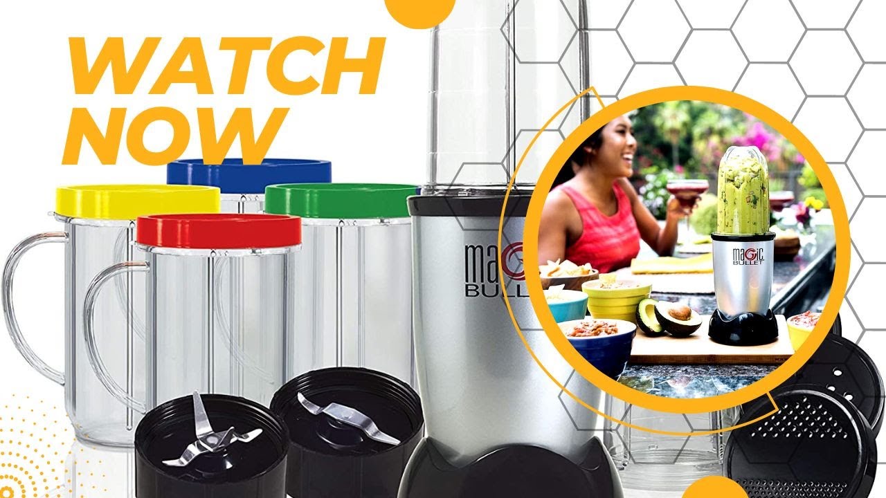 Magic Bullet 17 Piece Set MBR 1701P ||best blender & juicer review 2023