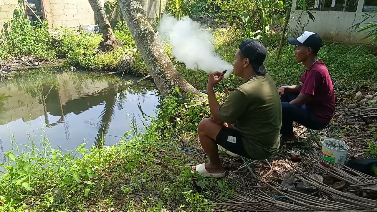 Kerjaan dan beban hilang seketika pada saat mancing