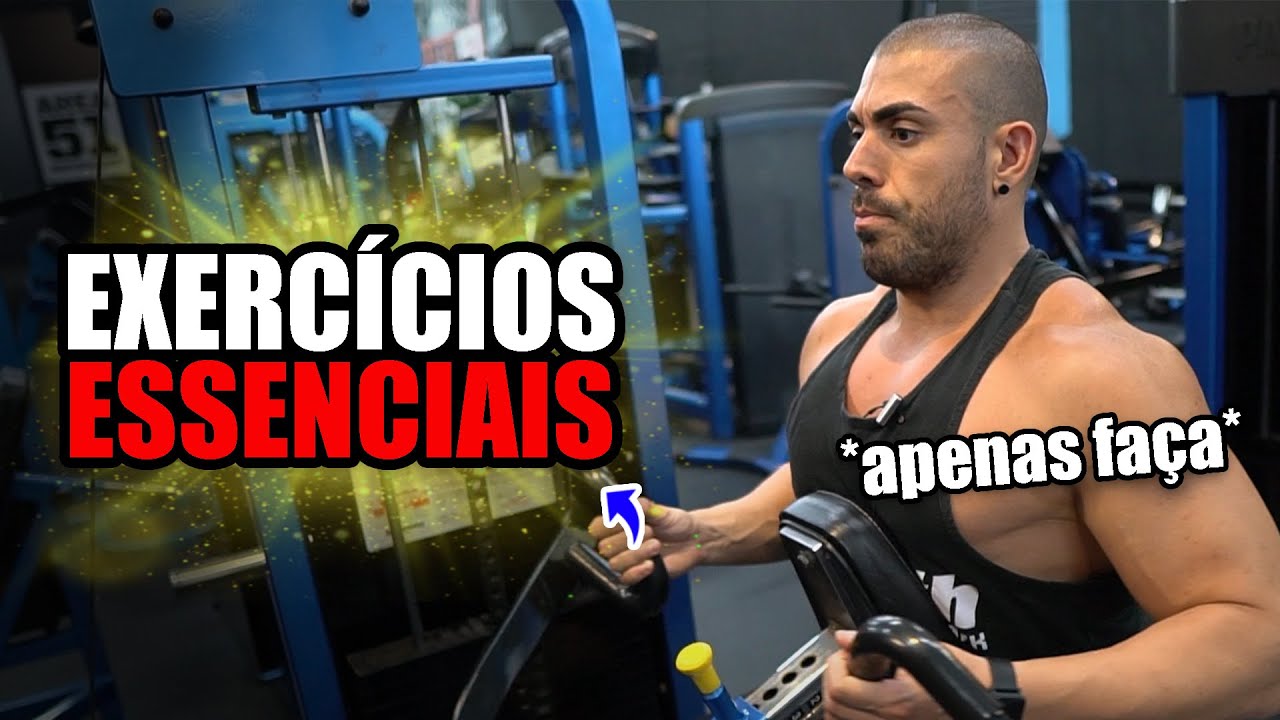 10 exerc&iacute;cios essenciais na muscula&ccedil;&atilde;o