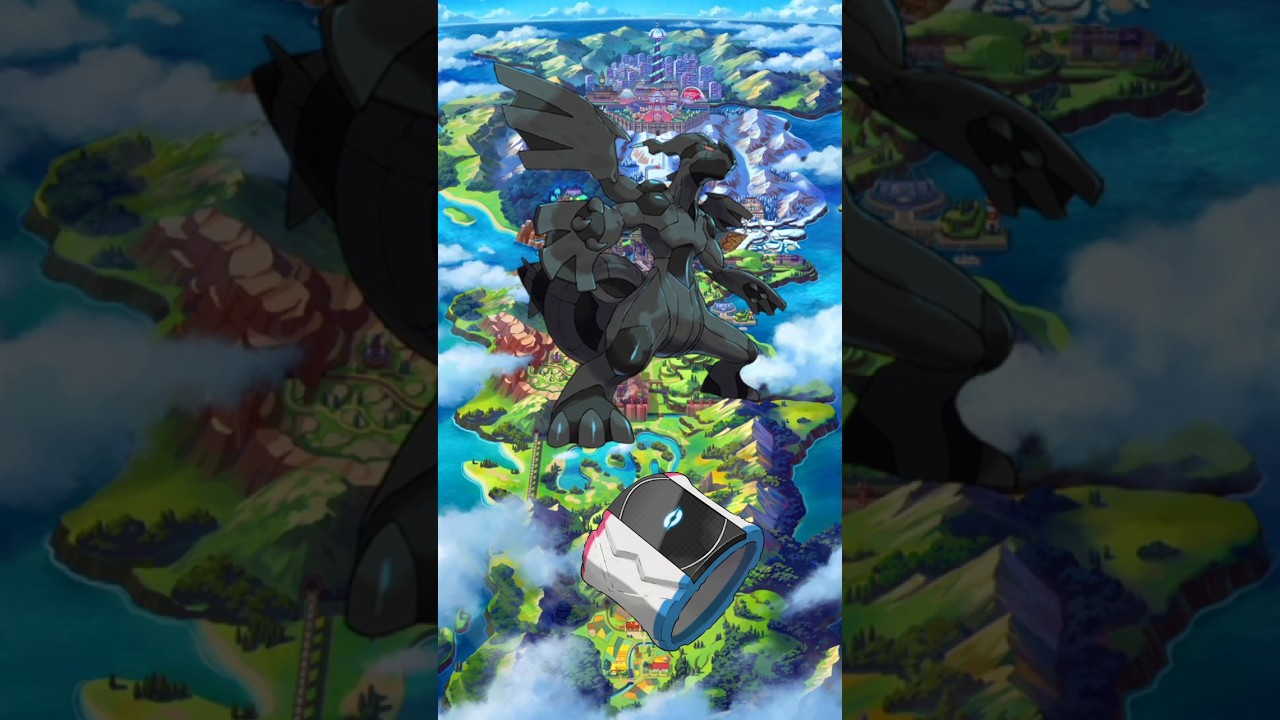 WHAT IF ZEKROM HAD GIGANTAMAX EVOLUTION #shorts #short #viral #gigantamax #zekrom #mega