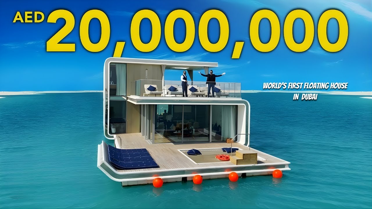 I Slept in an Underwater Bedroom 🌊 Dubai’s Floating Villa