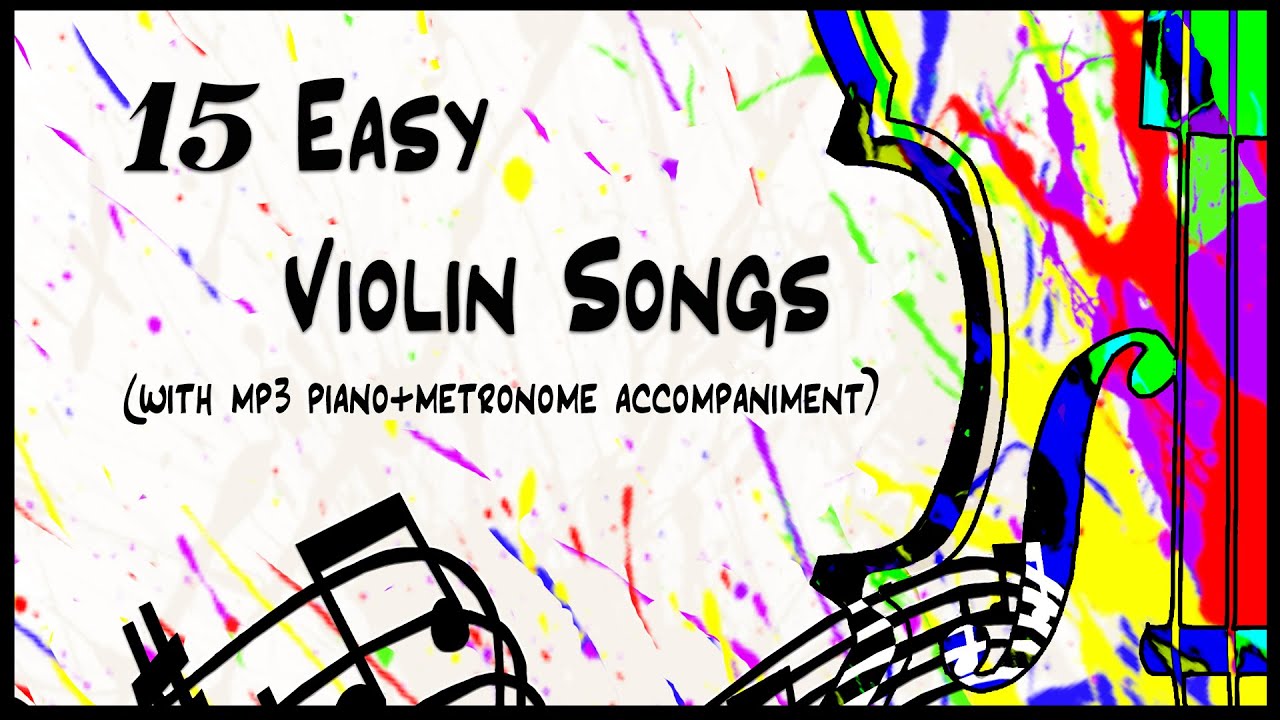 15 Easy Violin Songs Book | Violin Lessons For Beginners