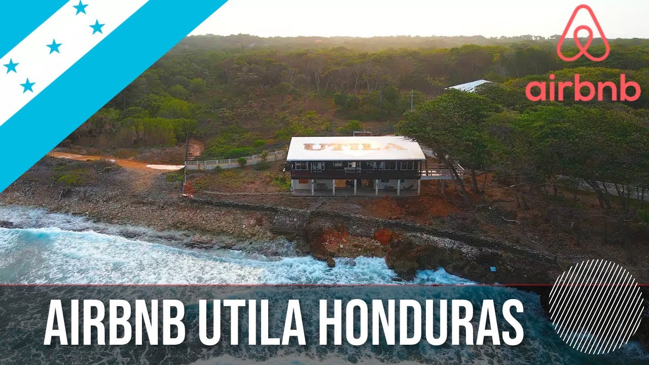 THE BEST AIRBNB IN UTILA HONDURAS 🇭🇳🏝️ - IndianHead - Oceanfront Casita Airbnb - Tour Detallado ❤️✈️