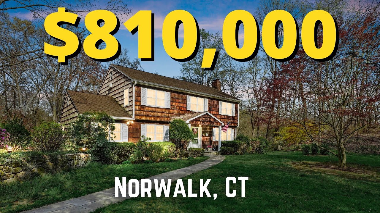Tour This Classic Colonial in Norwalk, CT - 254 Richards Ave - $810,000
