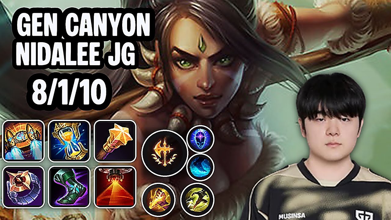 GEN Canyon Nidalee Jg SoloQ Replay 20260128