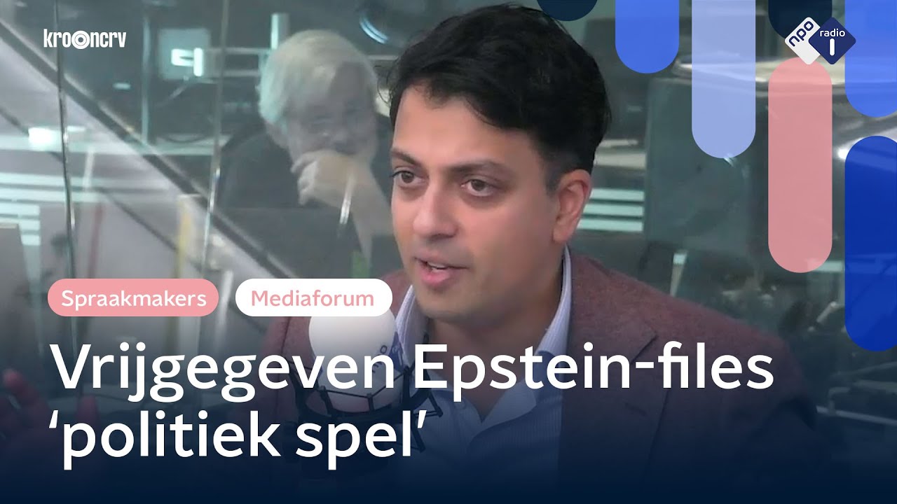 'Te hoge verwachtingen' van openbaar gemaakte Epstein-files? | Mediaforum | NPO Radio 1