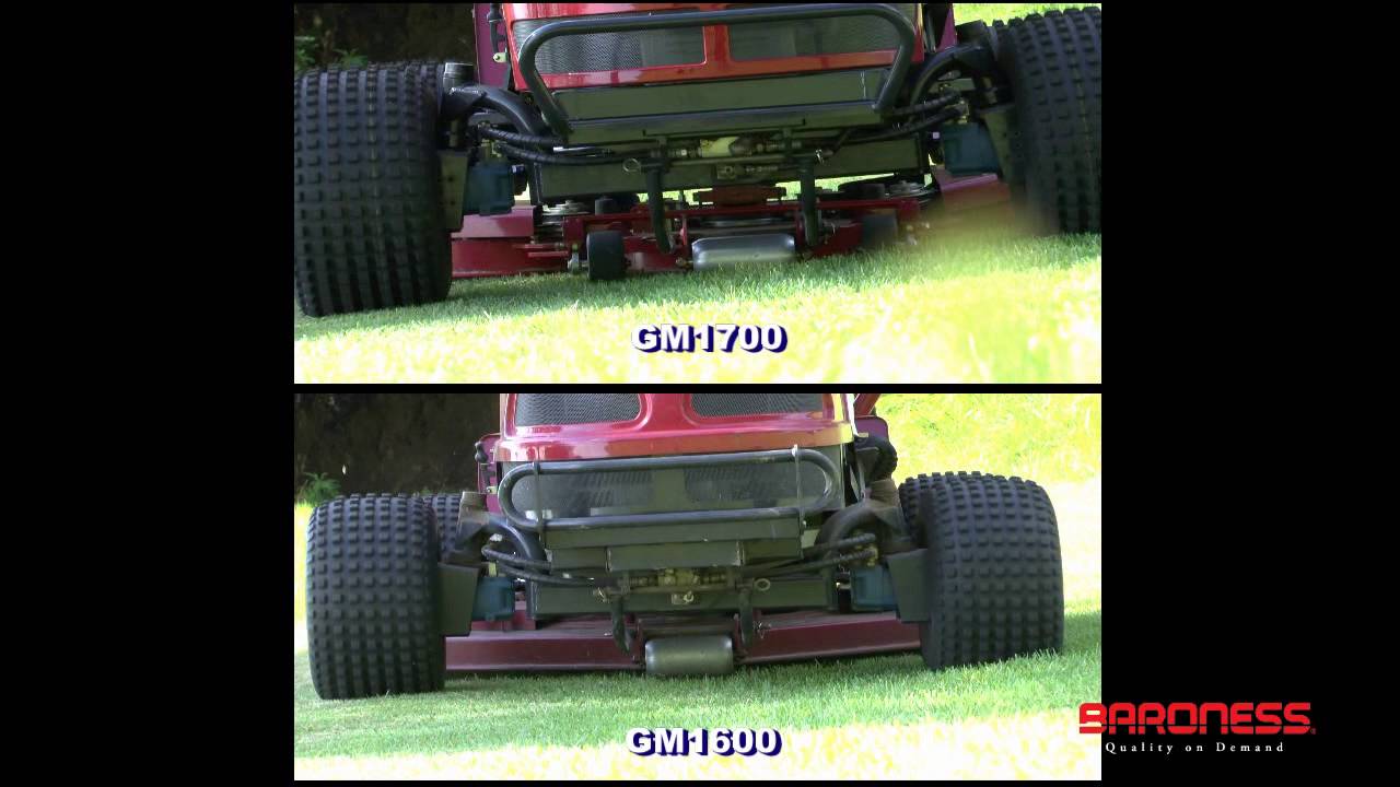 Baroness　乗用３連ロータリーモア GM1700