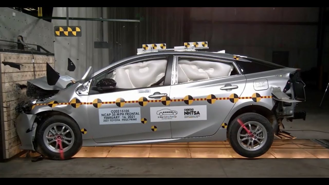 2022 Toyota Prius Prime Top Crash Test