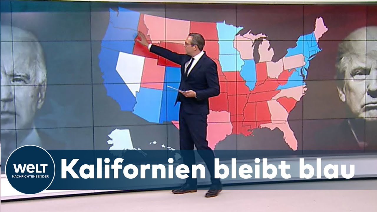 US-WAHL 2020: Joe Biden holt die komplette Westk&uuml;ste
