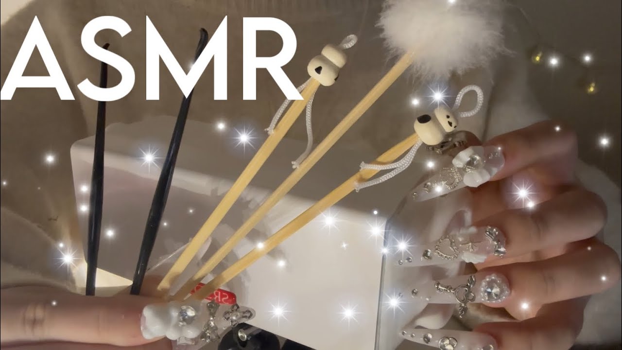 ［ASMR］耳かきand天使ネイル👼指かきでゾワゾワ！！［SR3D］