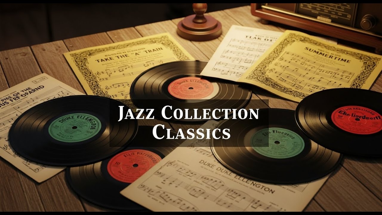 Old Vinyl Jazz – Timeless 1950s Retro Lounge Collection