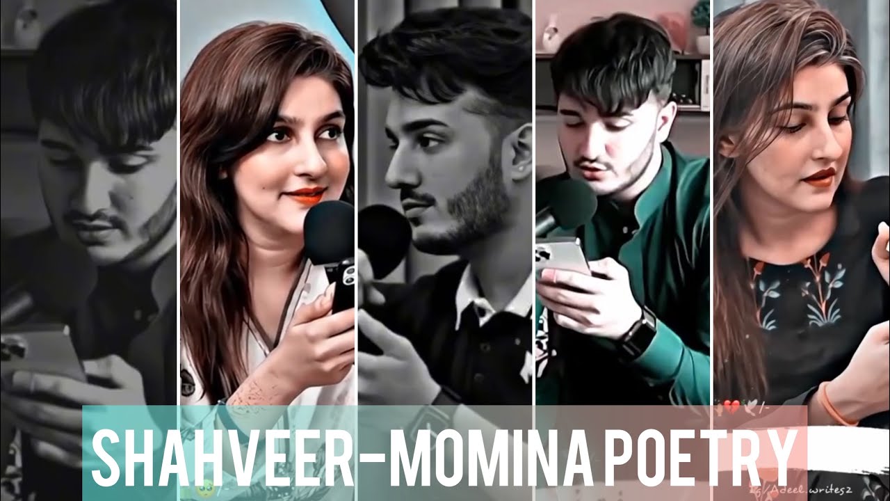 Shahveer Jafry and Momina Sundas Poetry Compilation| Best of Shahveer jafry Shayari