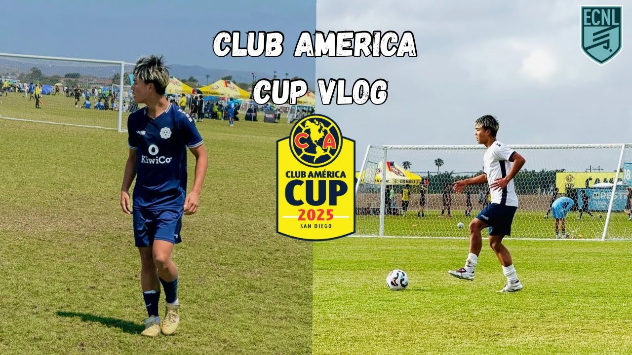 PLAYING VS THE #1 ECNL TEAM! | CLUB AMERICA CUP VLOG