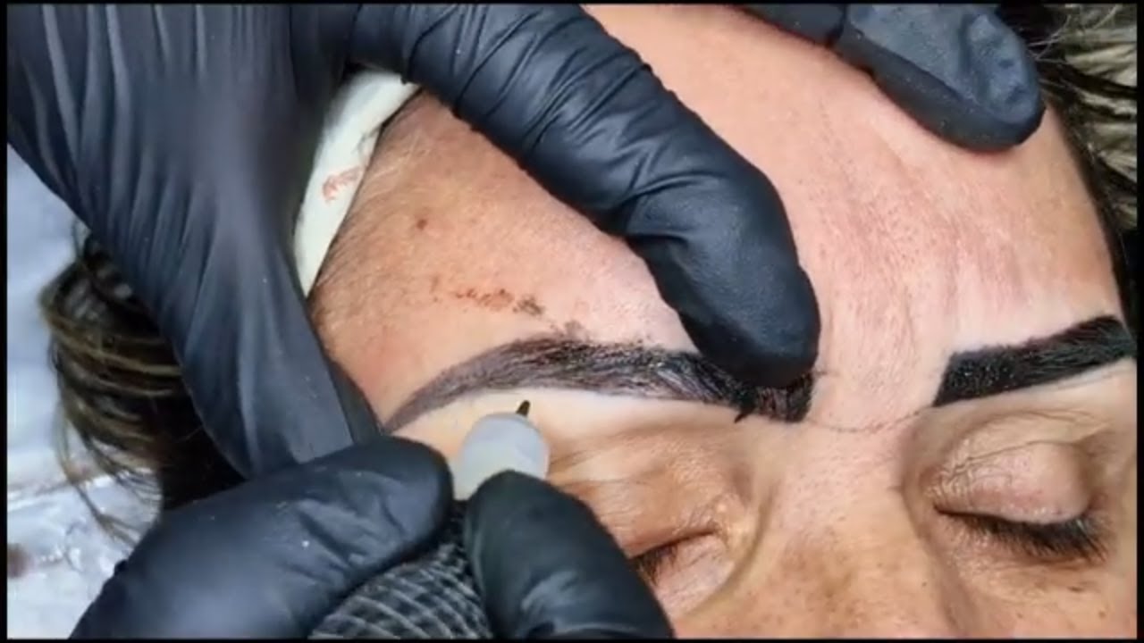 Micropigmentação de Sobrancelhas Cor Restaurada perfeita sem dor