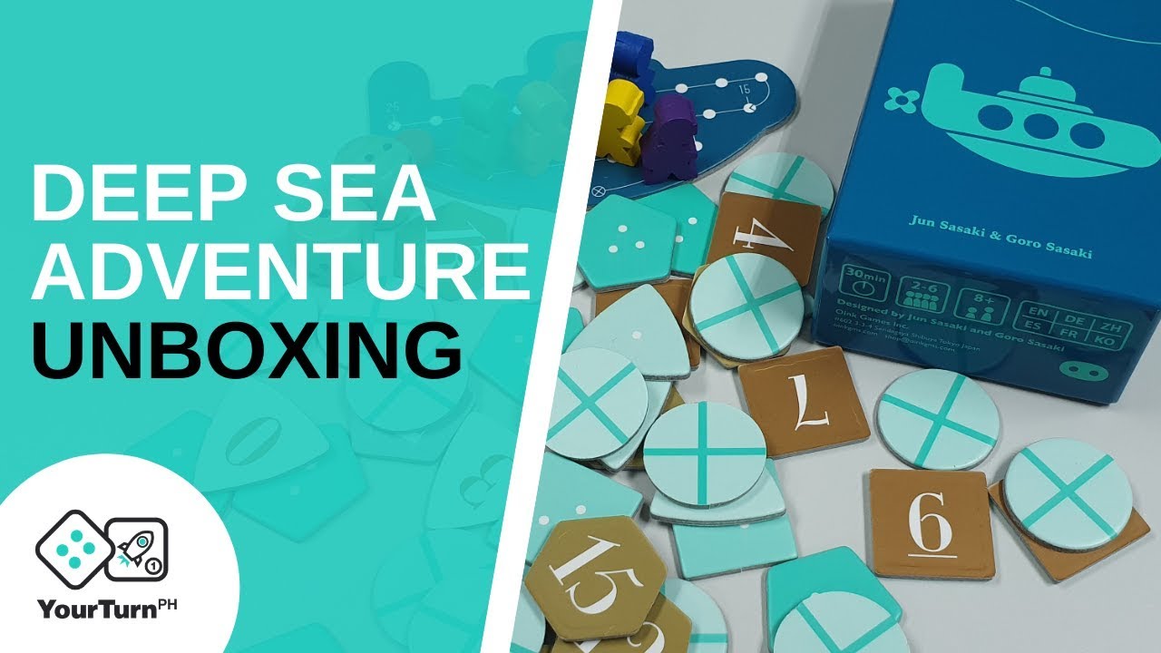 Deep Sea Adventure Unboxing!