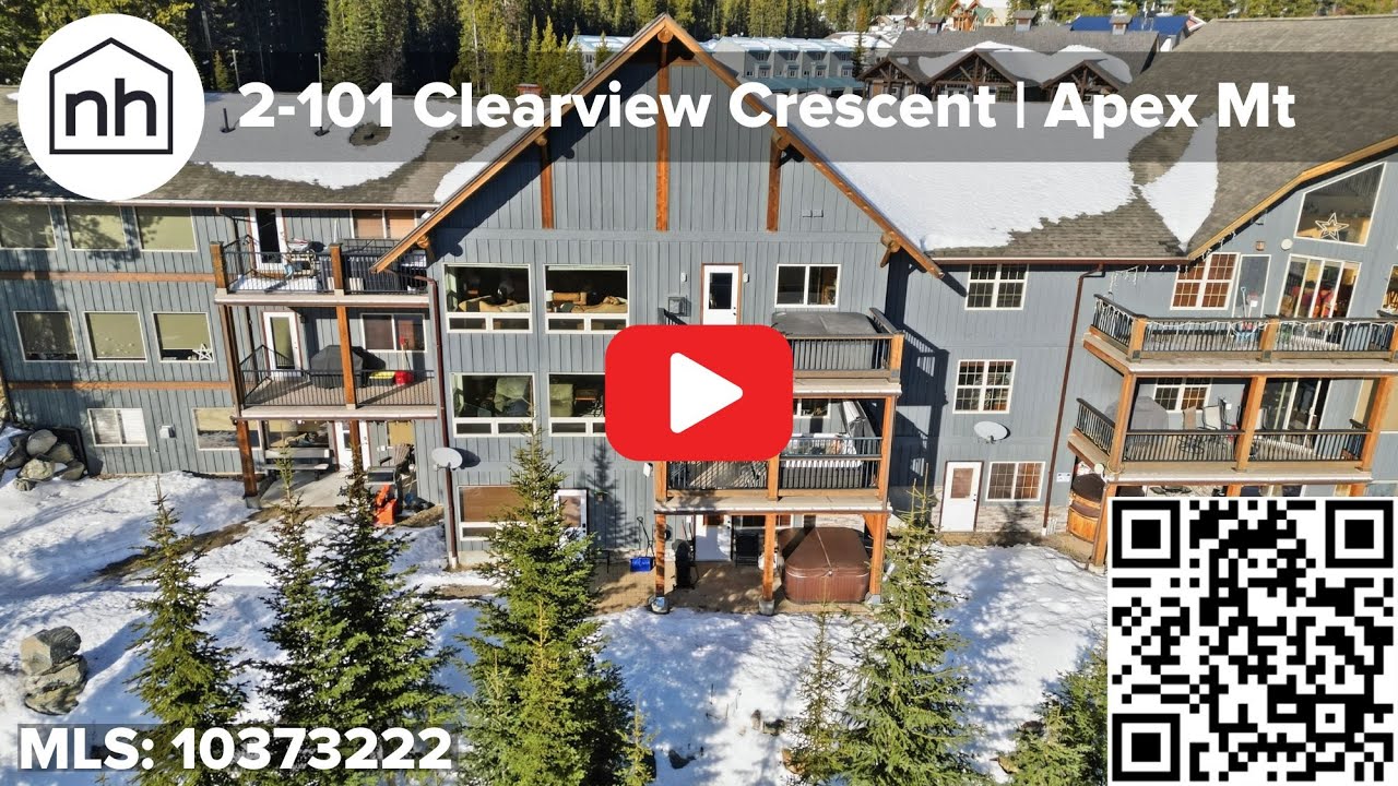 ⛷️ Tour of Apex Mtn Resort Home for Sale - Unit 2-101 Clearview Crescent by neuHouzz Real Estate ⛰️
