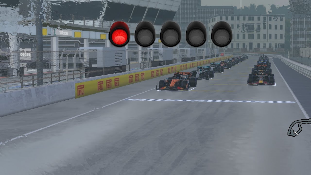Monoposto f1 Monaco Grand Prix. Round 8