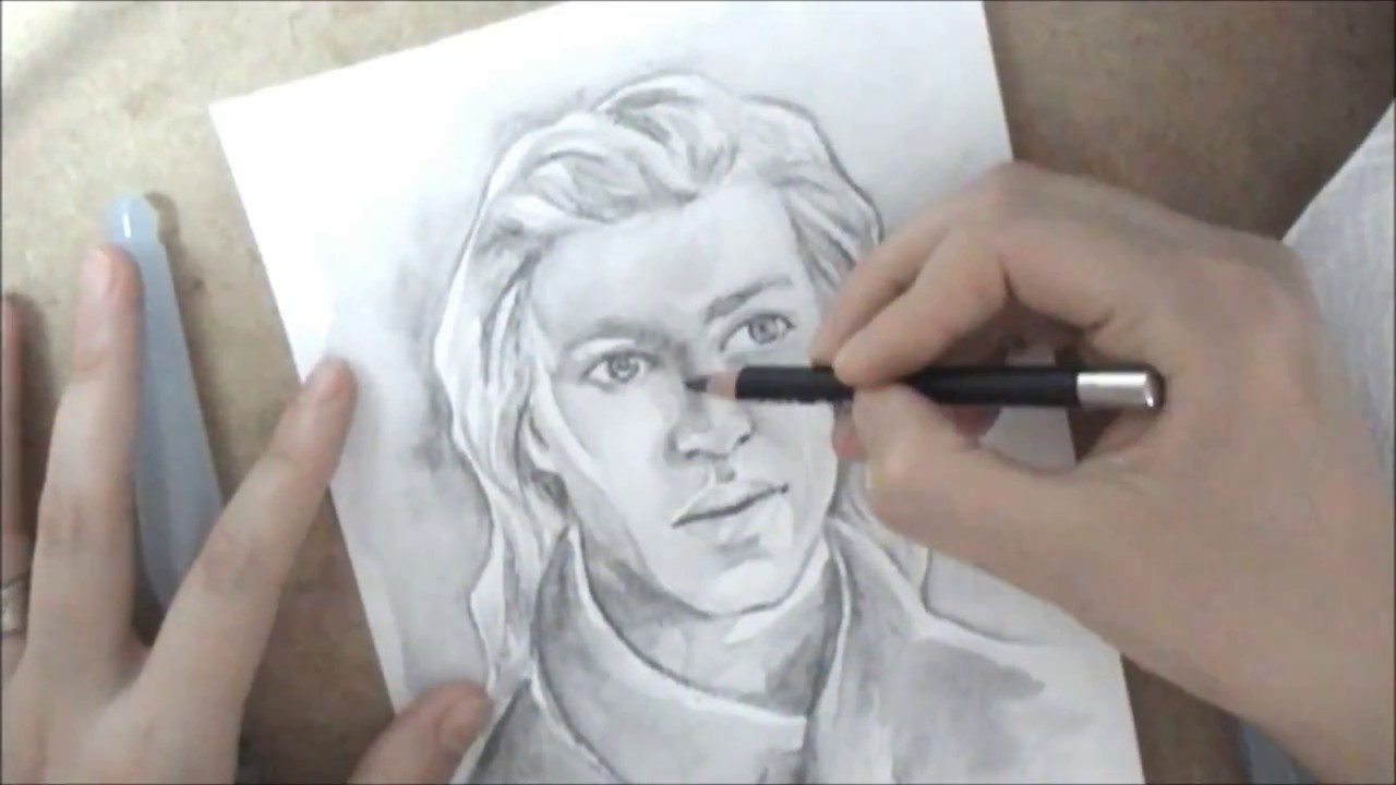 Lestat de Lioncourt ✏️ Weekly Time Lapse Freehand Speed Sketch Painting