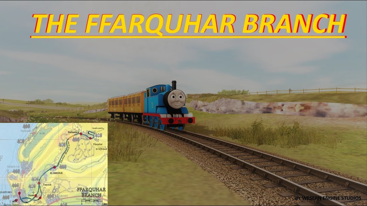 trainz ffarquhar branch line: knapford to ffarquhar