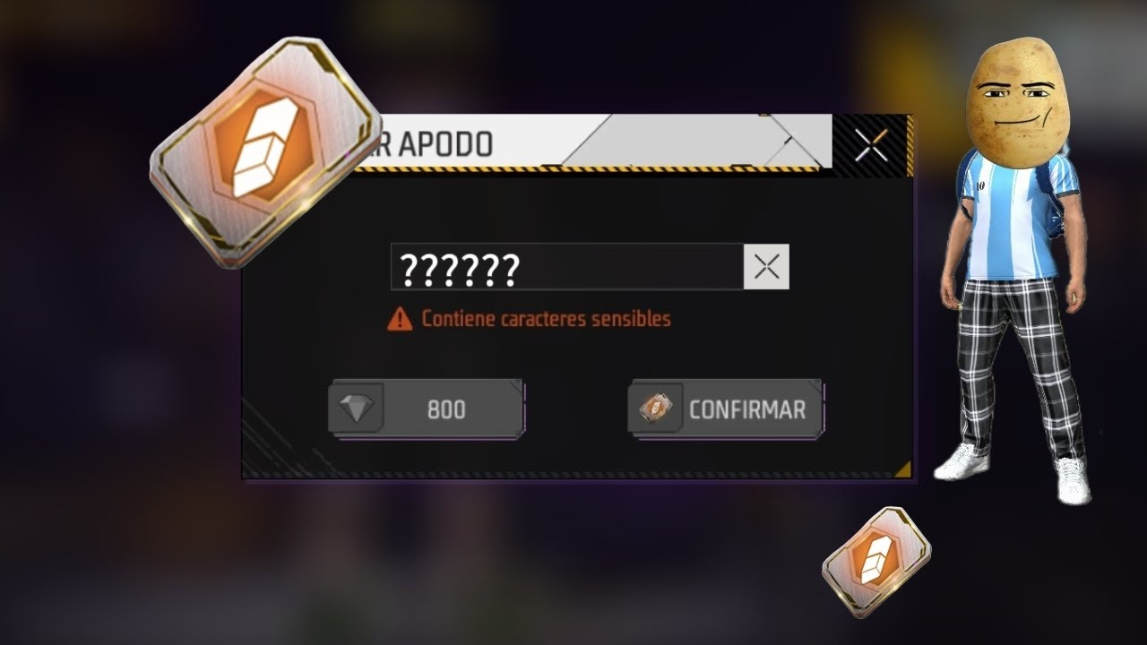 Como conseguir tarjeta de cambio de nombre sin duo dinámico(fácil y censillo) 🎃