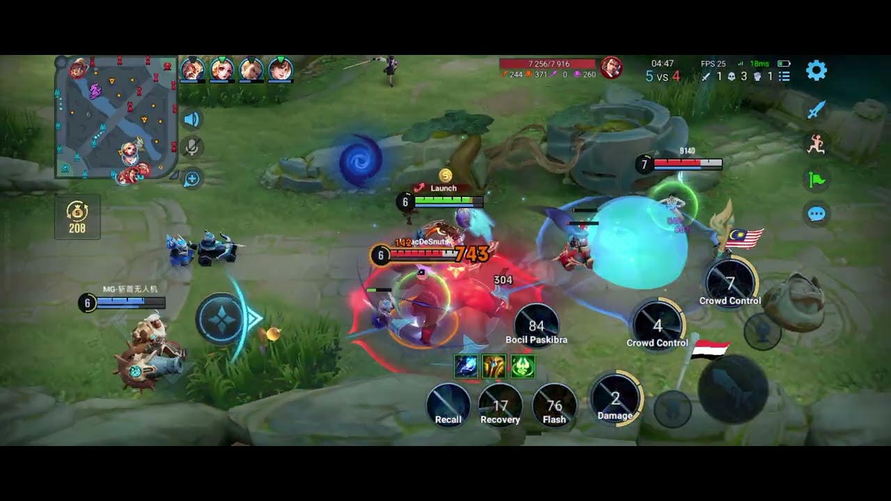 SOLO RANK JADI TANK ROAMING