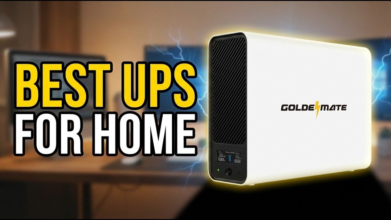 Best UPS For Home 2026: Top 5 Battery Backup Systems to Protect Your Electronics