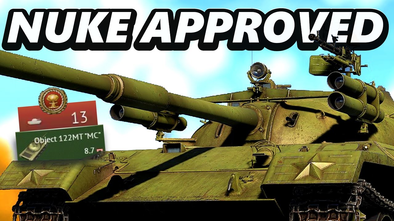Best Squadron Tank To Stock Grind Object 122MT 