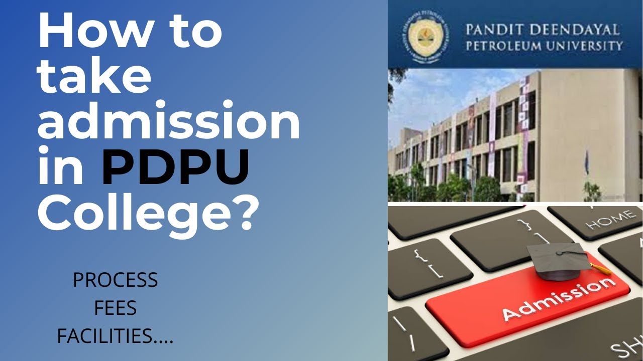 How to take admission in PDPU?