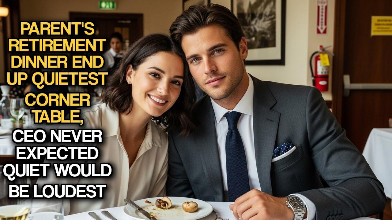 Parent's Retirement Dinner End Up Quietest Corner Table, CEO Never Expected Quiet Would Be Loudest