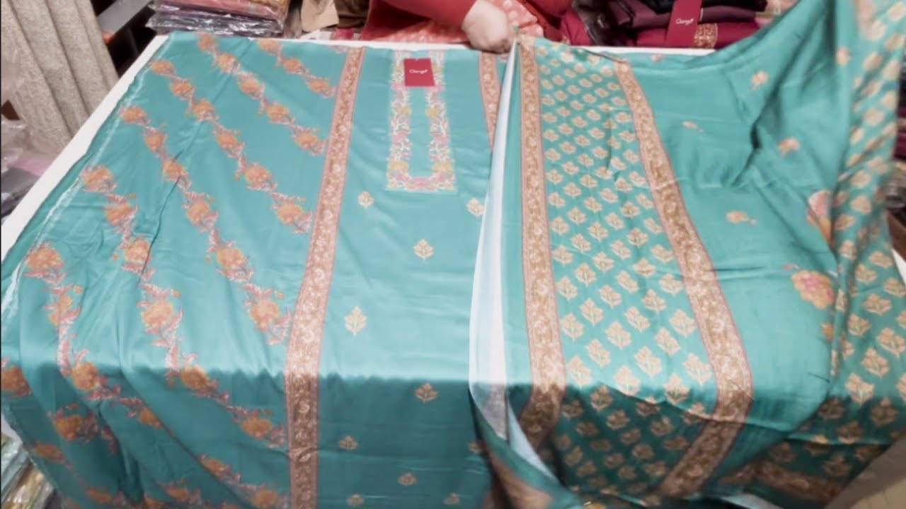 SALE ! Ganga गर्म सूटों का आ गया बिल्कुल नया माल, देखिए ये Special Video | Pashmina गंगा सूट #suit