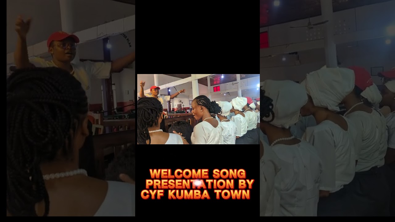 CYF KUMBA TOWN presents welcome song at Feb 2025 Presbytery Rally