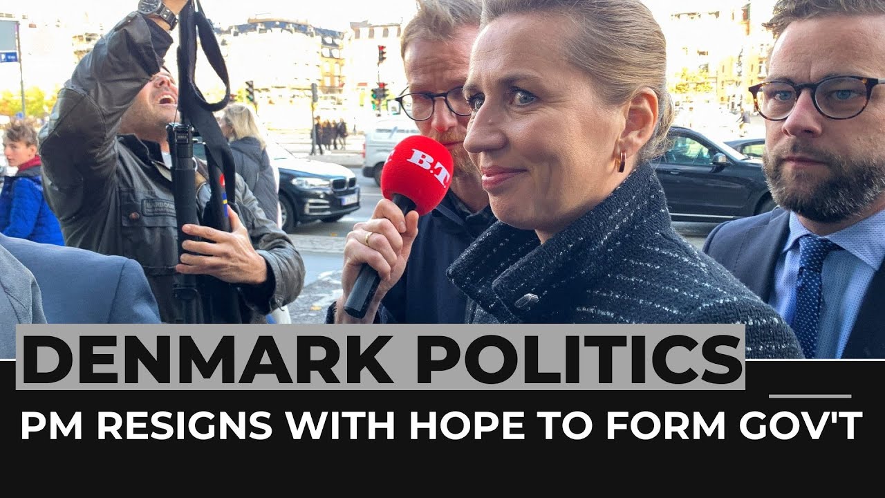 Denmark's PM steps down with hopes to form new centrist gov't