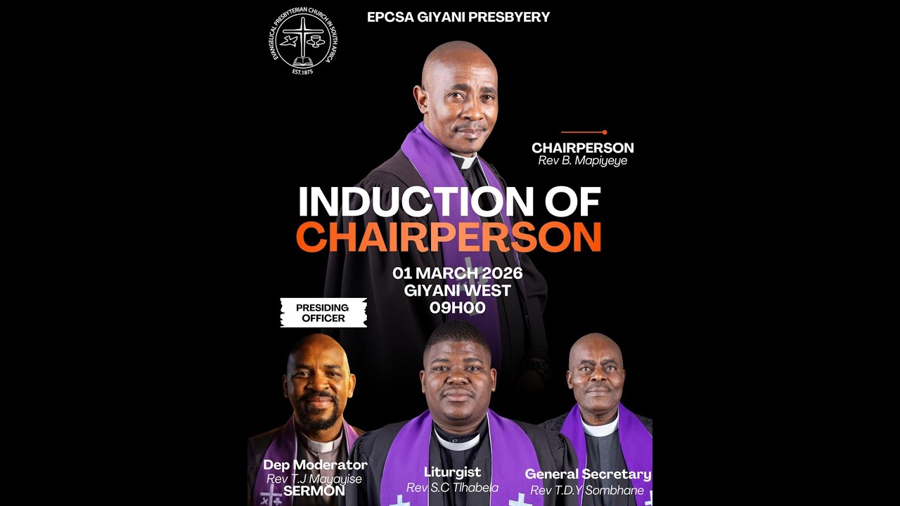 GIYANI PRESBYTERY CHAIRPERSONS INDUCTION 2026