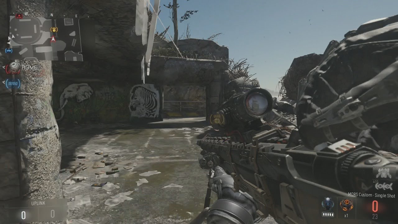 Advanced Warfare Gameplay  SNIPER + RACHAS - Advanced Warfare multijugador gameplay