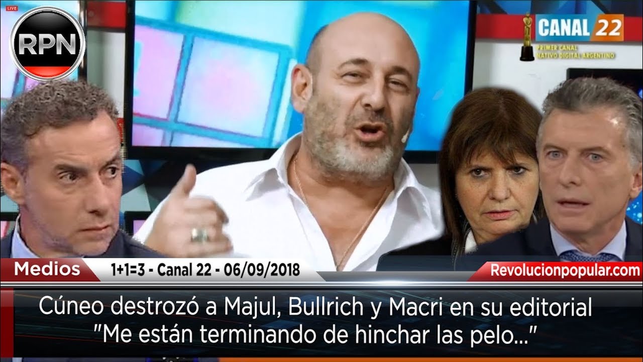 Cúneo destrozó a Majul, Bullrich y Macri en su editorial