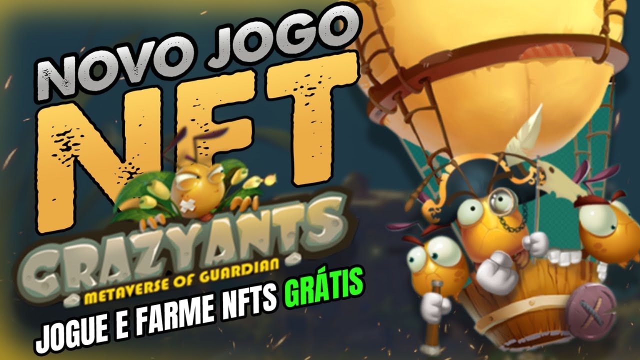 NOVO JOGO NFT - CRAZY ANTS - JOGUE E FARME NFTS GR&Aacute;TIS