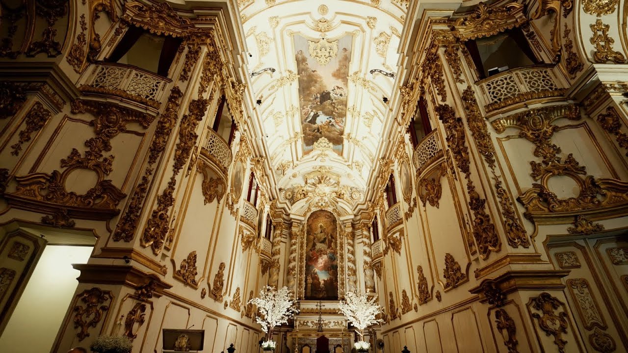Casamento Lindo na Igreja Nossa Senhora do Carmo Rio de Janeiro - Isa e Bruno 4K