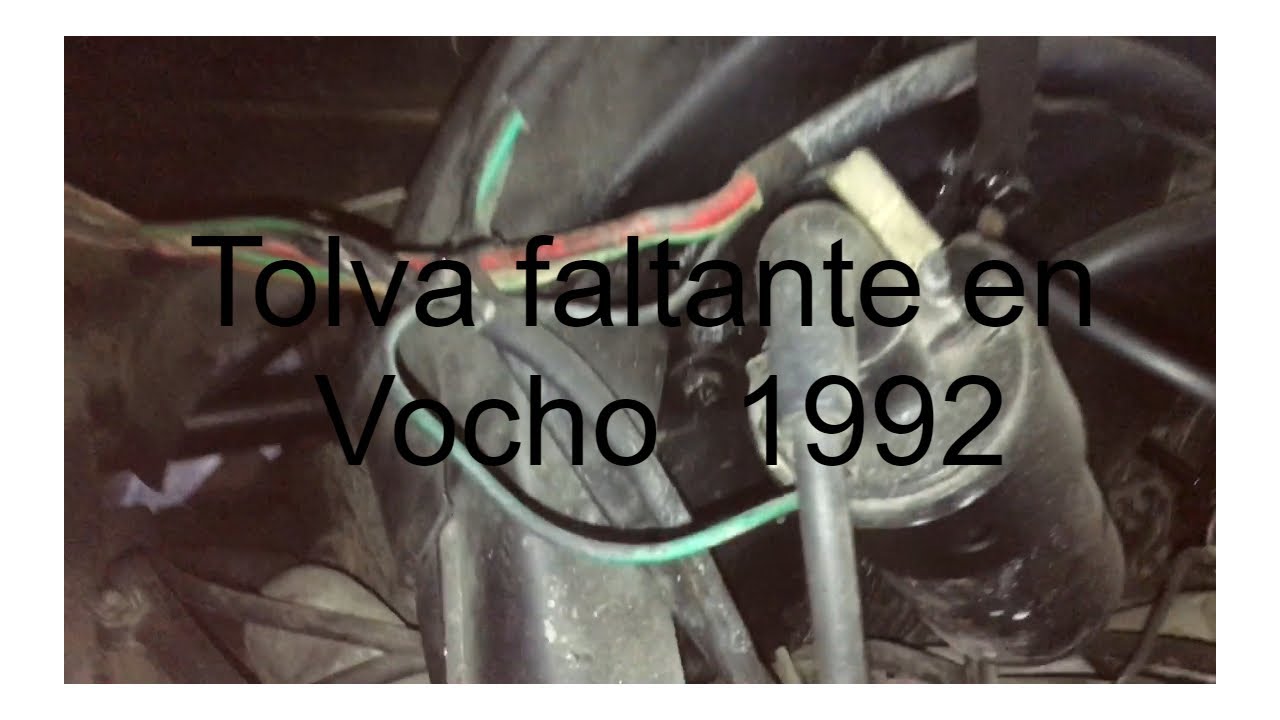 Tutorial de Restauración: Instalación de importante Tolva Faltante en el Motor del Vocho 1992