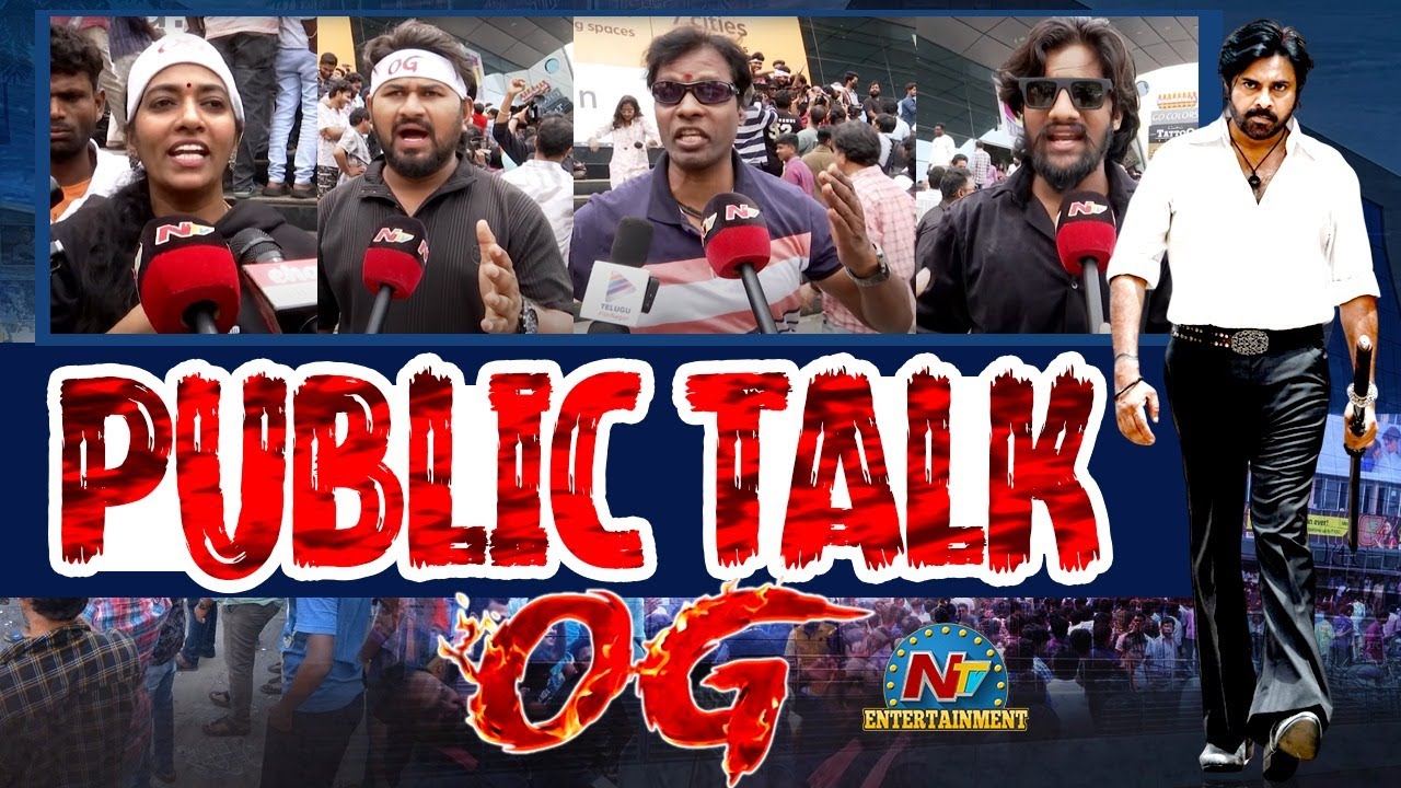 #OG Public Talk| Pawan Kalyan | Sujeeth | Thaman || NTVENT
