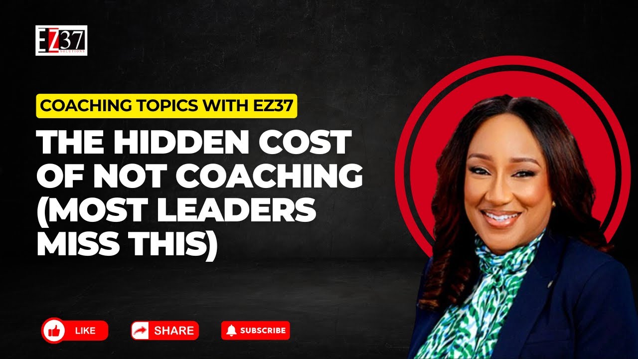 EP 03 - The Hidden Cost of Not Coaching (Most Leaders Miss This) #coaching #leadershipcoaching