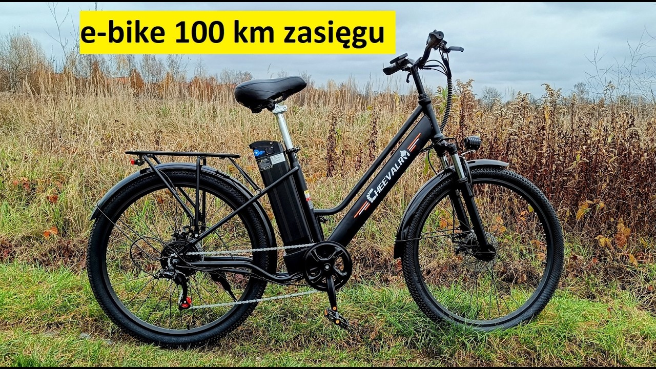 Prezentacja roweru elektrycznego za mniej niż 3000zł. Cheevalr 250 z zasięgiem 100km