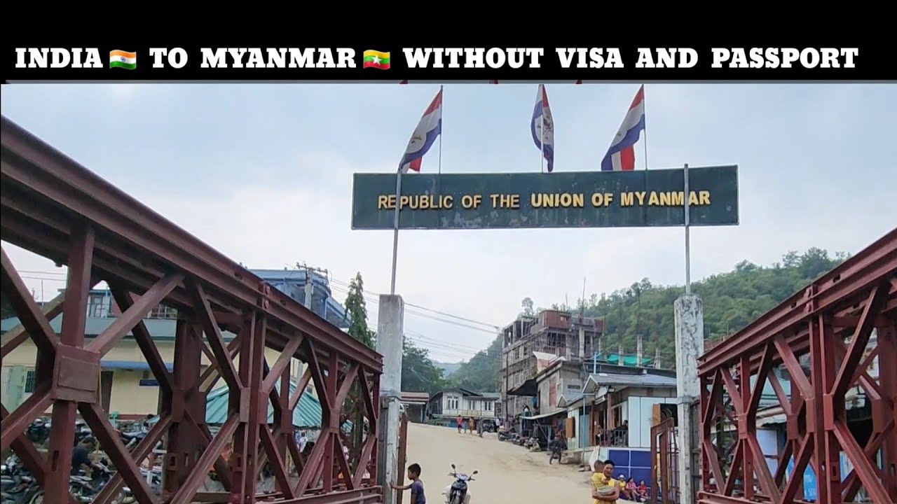 India 🇮🇳 to Myanmar 🇲🇲 BORDER CROSSING without Visa and Passport #northeastindia EP 3