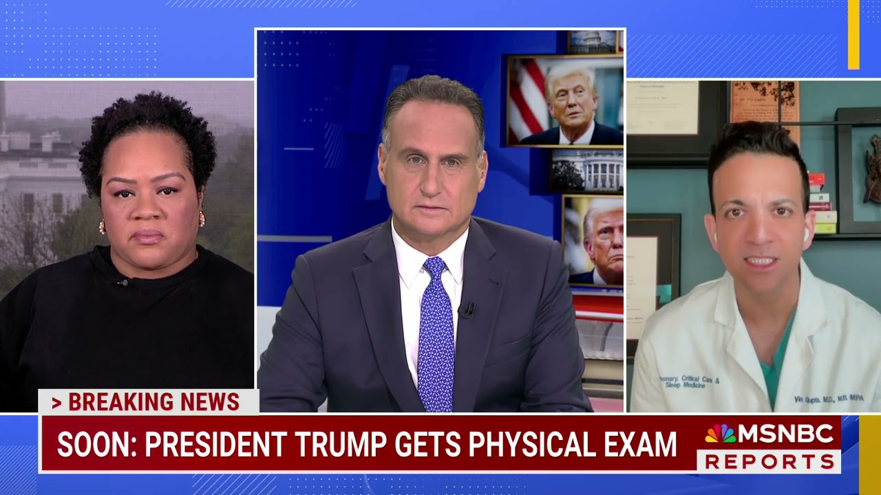 President Trump Gets Physical Exam - Dr. Vin Gupta