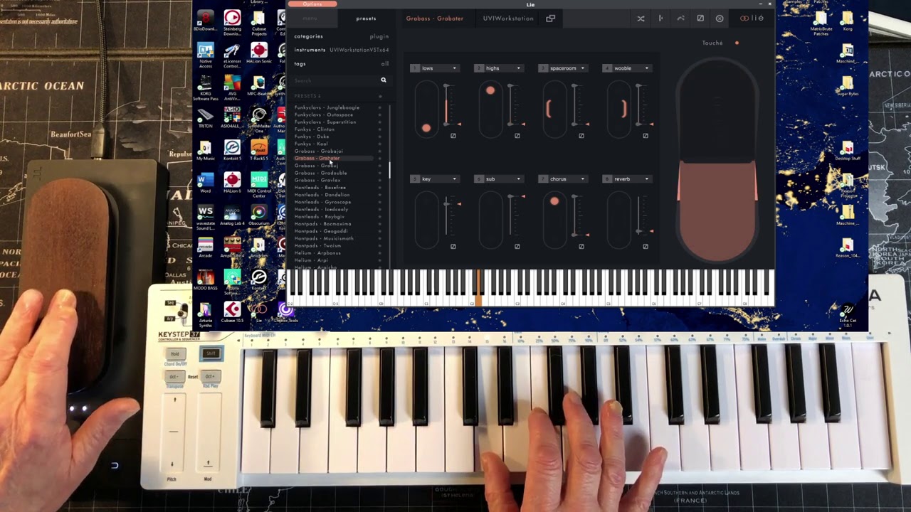 Touché & Lié by Expressive E - Playing Some of the Brilliant Sounds
