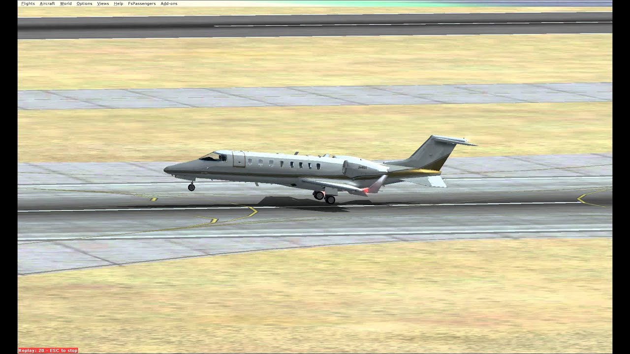 Captain B's last landing at mdw before getting Flytampa Scenery